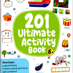 Kids Activity Book 6+, Brain Games Workbook